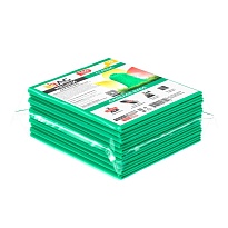 Мешки для мусора 160 л, зеленые, в пачке 10 шт., ПВД, 40 мкм, 900х1100 мм, i-Bag в Воронеже