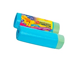 Мешки для мусора 35 л, ароматизированные, Морской Бриз, голубые, в рулоне 10 шт., ПНД, 12 мкм, 560х530 мм, GRIFON Aroma, 101-080 M в Воронеже