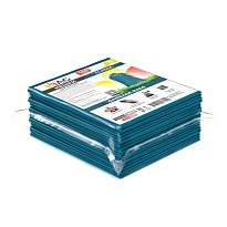 Мешки для мусора 160 л, светло-синие, в пачке 10 шт., ПВД, 40 мкм, 900х1100 мм, i-Bag в Воронеже