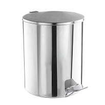 Ведро для мусора с педалью, усиленное, Титан, 15 л, нержавеющая сталь, хром в Воронеже Ведро для мусора с педалью, усиленное, Титан, 15 л, нержавеющая сталь, хром в Воронеже