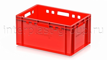 Ящик для мяса и колбасных изделий Е-3 красный в Воронеже