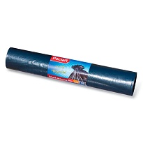 Мешки для мусора 240 л, черные, в рулоне 20 шт., ПВД 35 мкм, 1400х900 мм, PACLAN Big&Strong, 600823 в Воронеже