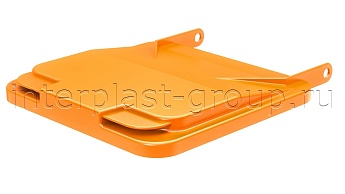 Комплект крышки для контейнера 120 л. оранжевая  оранжевый в Воронеже