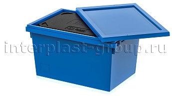 Изотермический контейнер KV 6432 в сборе с крышкой голубой в Воронеже