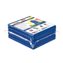 Мешки для мусора 160 л, синие, в пачке 10 шт., ПВД, 40 мкм, 900х1100 мм, i-Bag в Воронеже