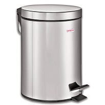 Ведро-контейнер для мусора (урна) с педалью LAIMA Classic, 20 л, зеркальное, нержавеющая сталь, со съемным внутренним ведром в Воронеже