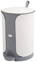 Контейнер для мусора Sтилъ с педалью 7 л серый 7 серый в Воронеже