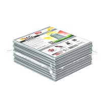 Мешки для мусора 160 л, светло-серые, в пачке 10 шт., ПВД, 40 мкм, 900х1100 мм, i-Bag в Воронеже