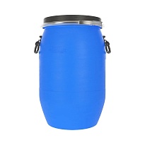 Бочка пластиковая 65 л с хомутом в Воронеже