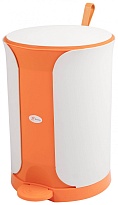 Контейнер для мусора Sтилъ с педалью 11 л оранжевый 11 оранжевый в Воронеже